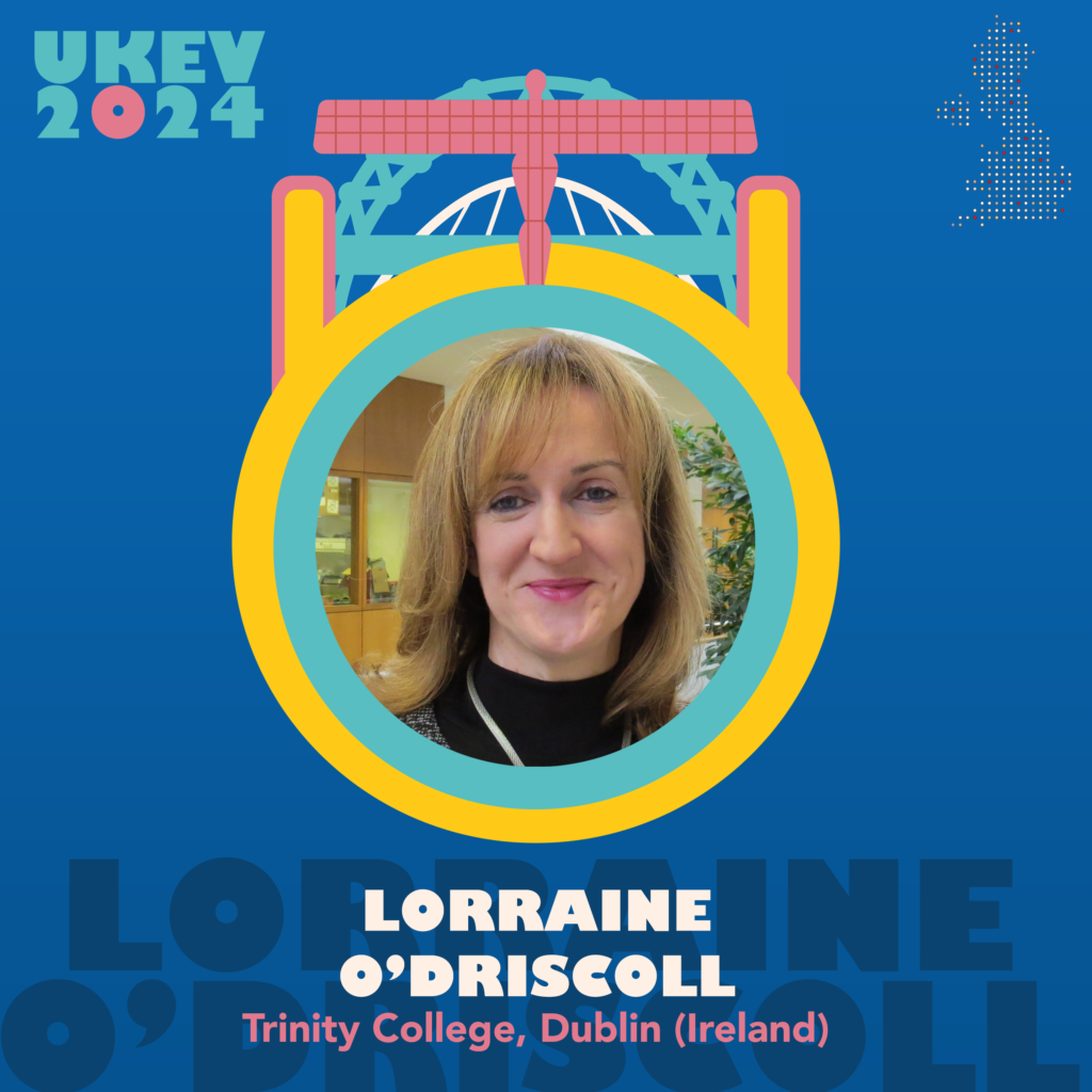 Keynote speaker Lorraine O'Driscoll for UKEV2024 Conference